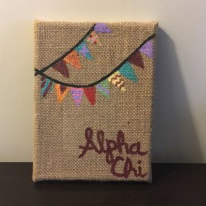 AXΩ decorative piece